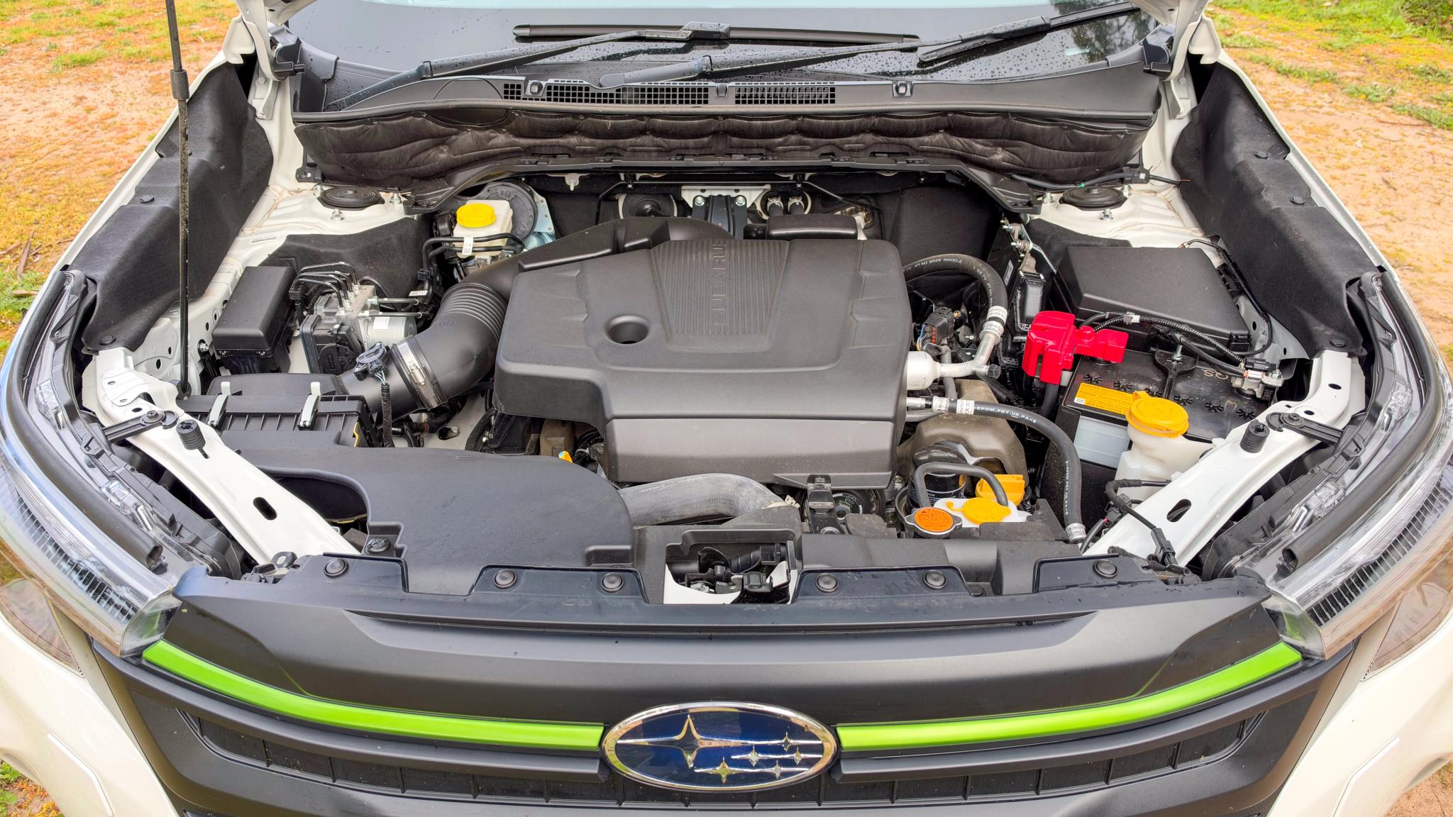 2026 Subaru Forester under bonnet