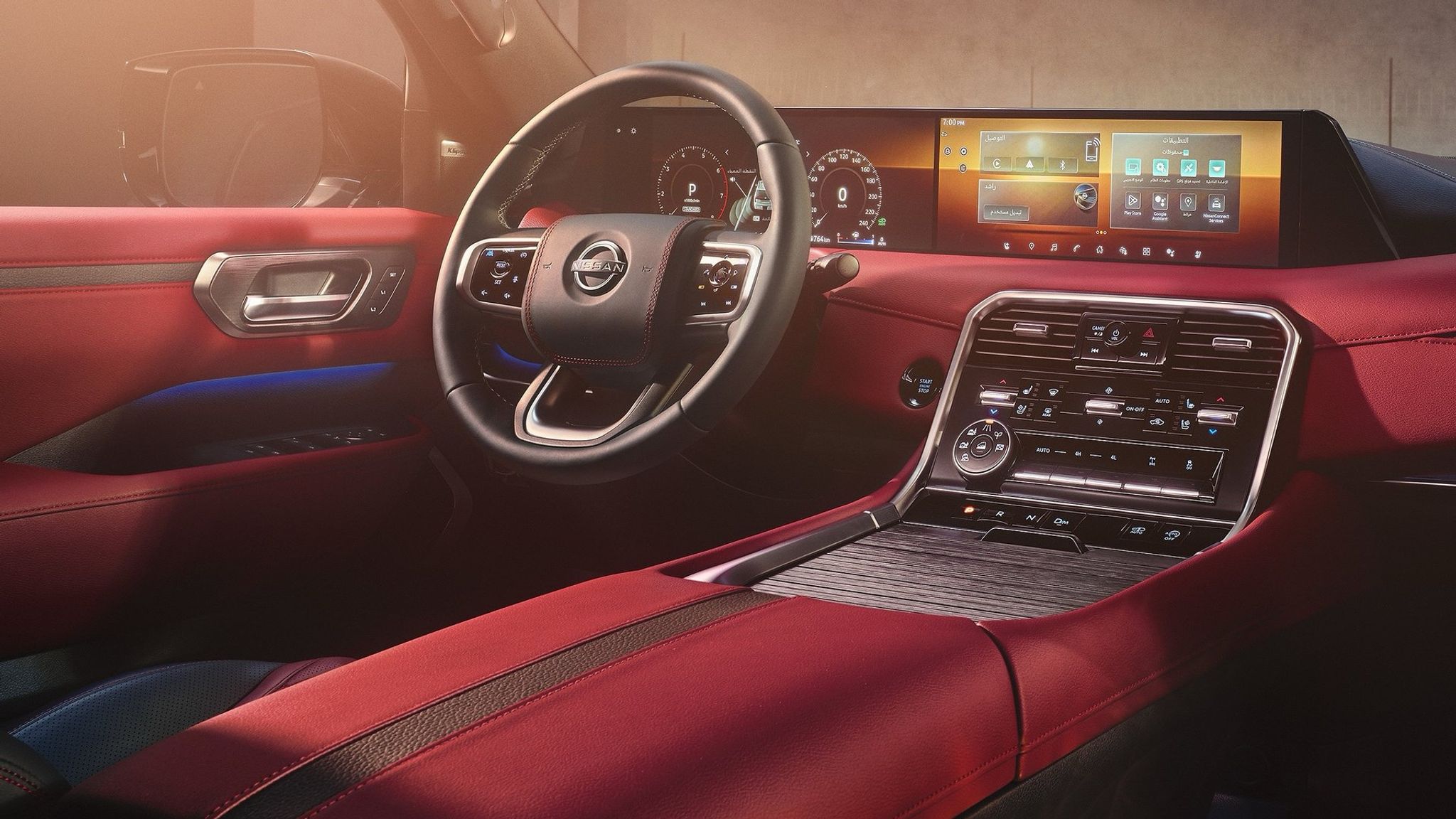 Nissan Patrol Y63 twin-turbo V6 4x4 interior