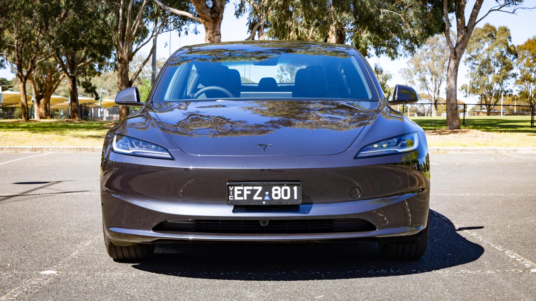 2027 Tesla Model 3 front