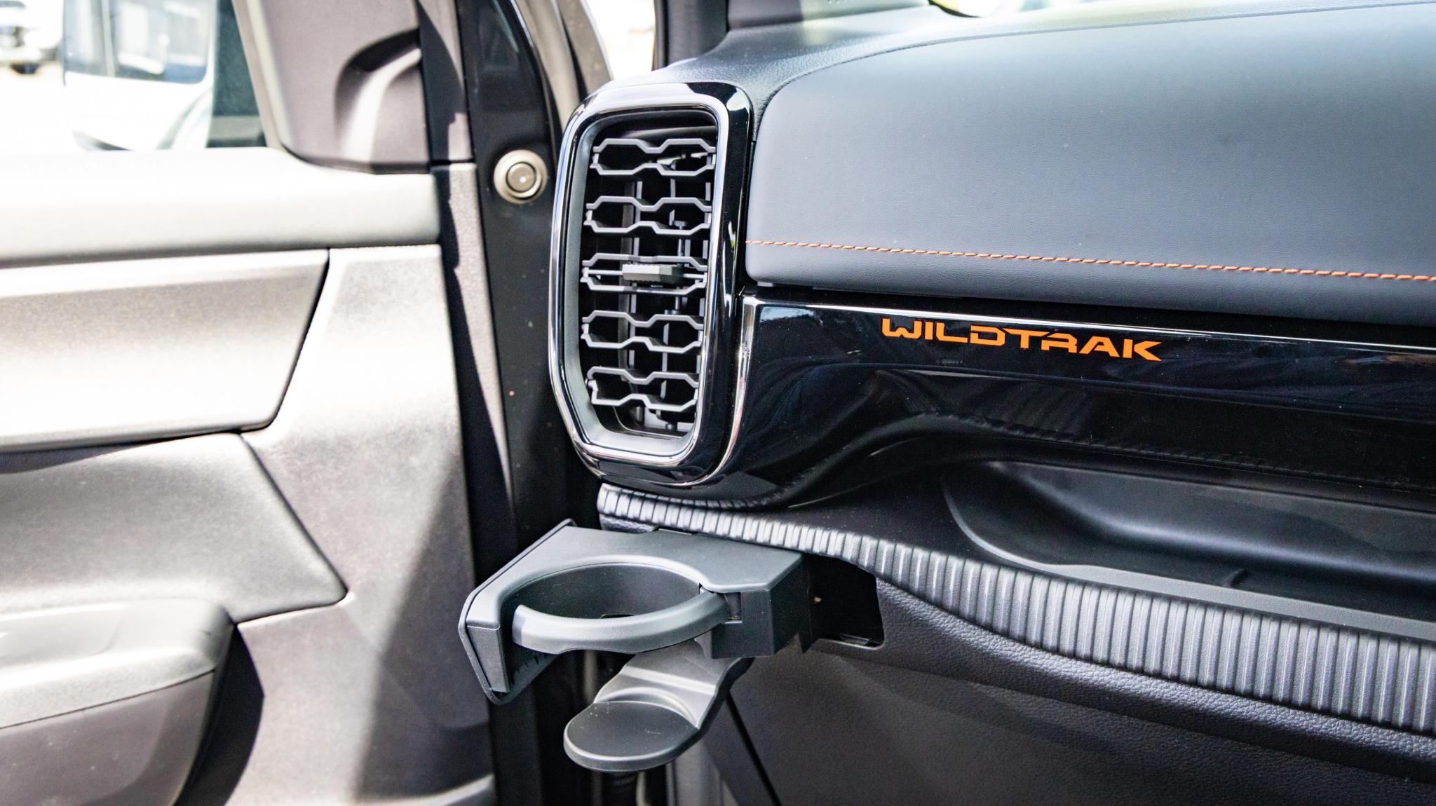 2026 Ford Ranger Wildtrak V6 interior badge