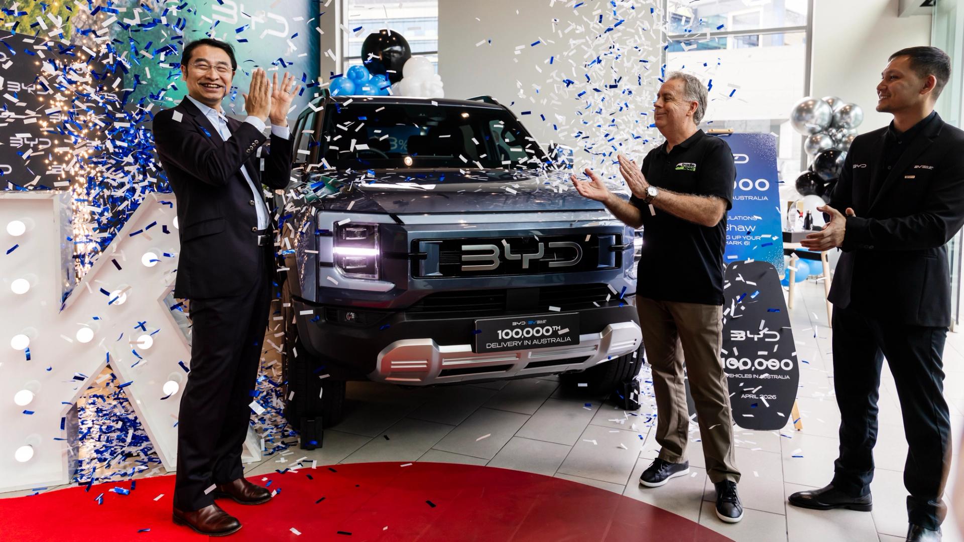 BYD reaches 100,000 sales and rushes 30,000 vehicles for essential workers