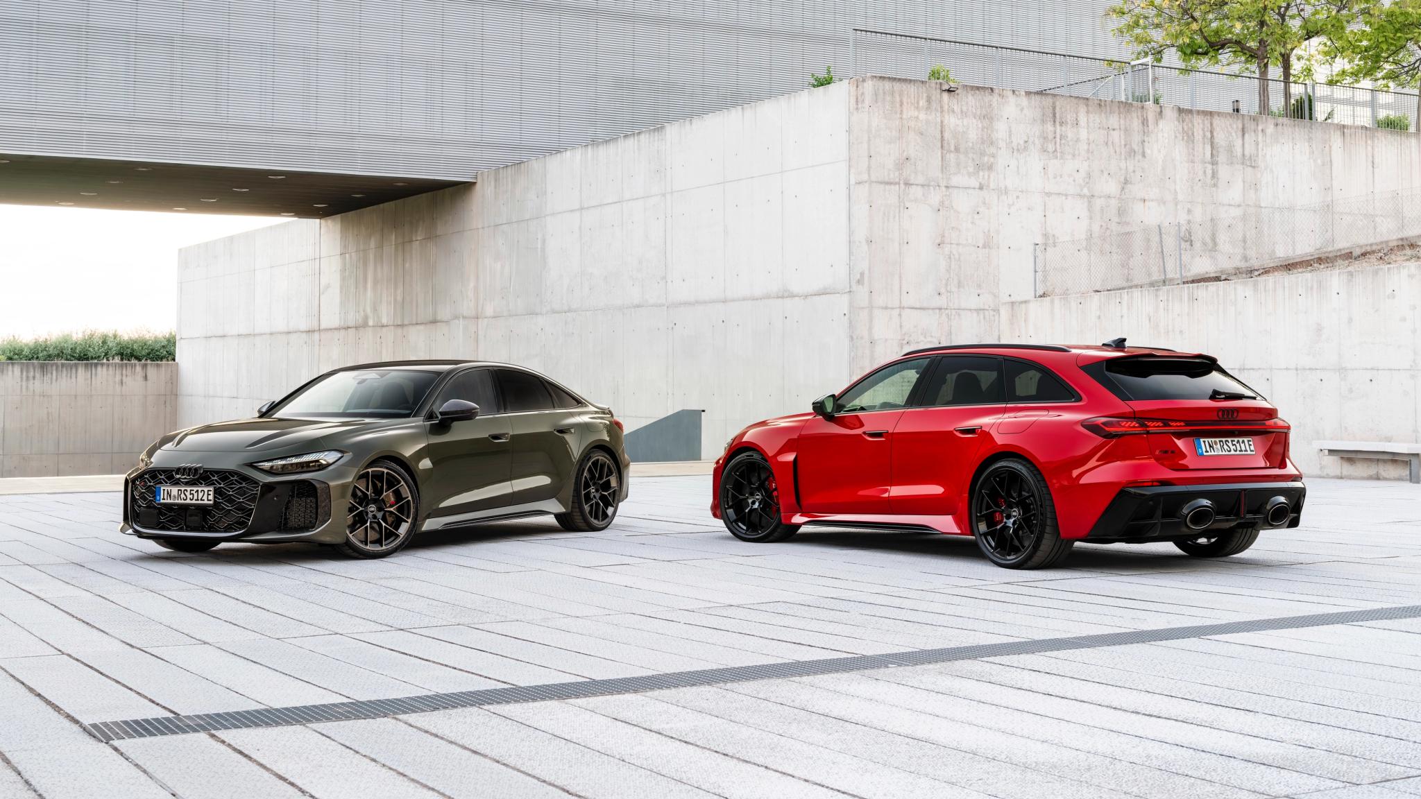 2026 Audi RS 5 sedan and wagon