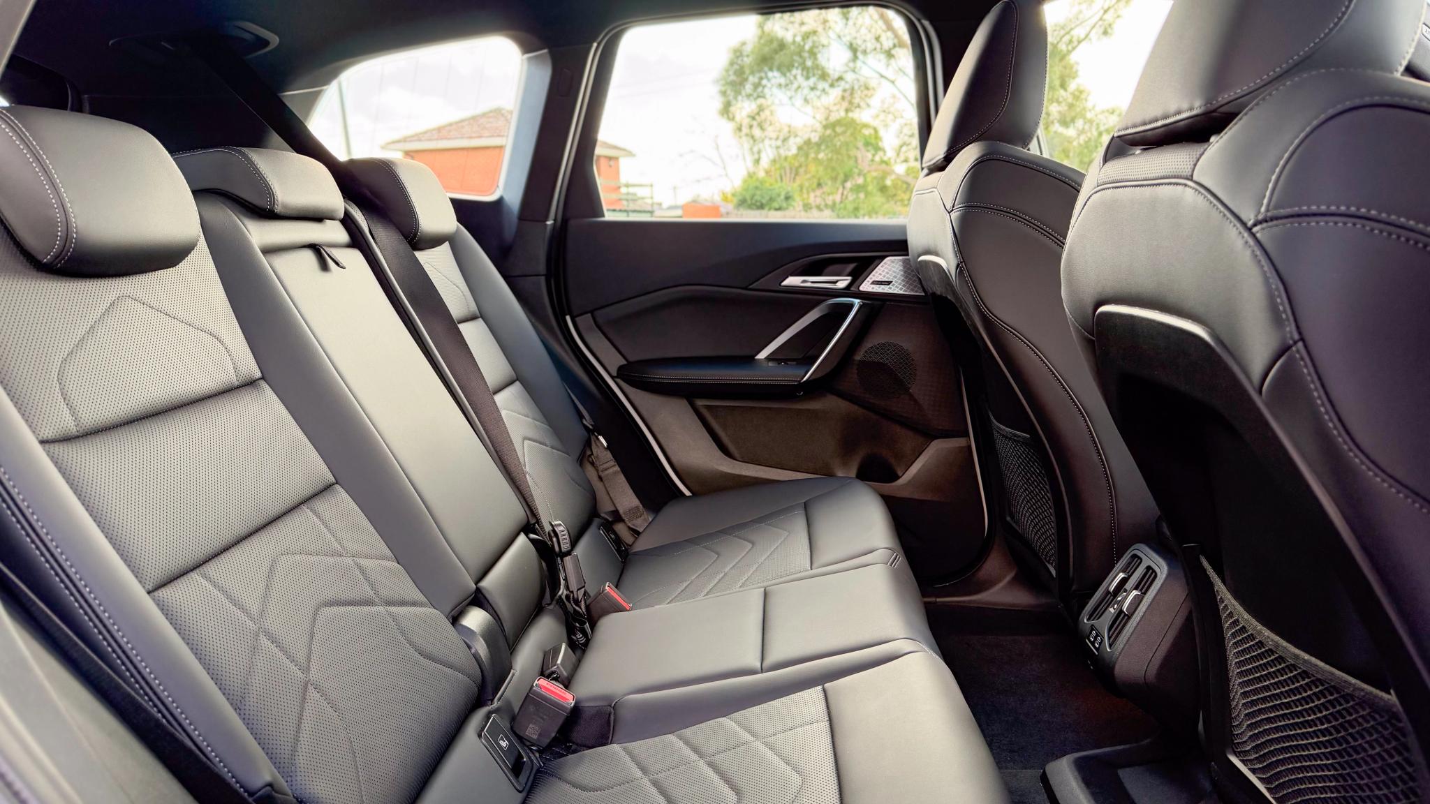 2026 BMW iX1 rear space