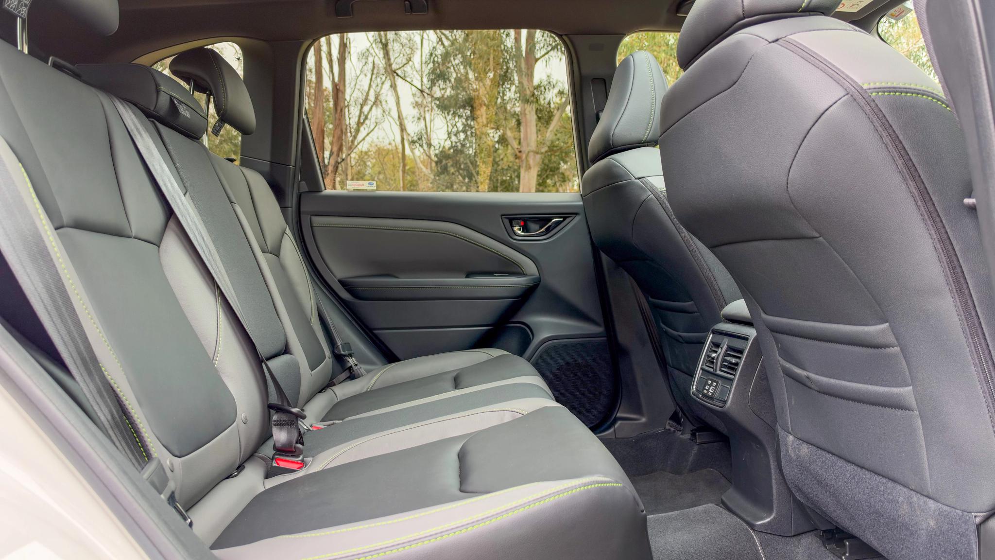 2026 Subaru Forester rear seats