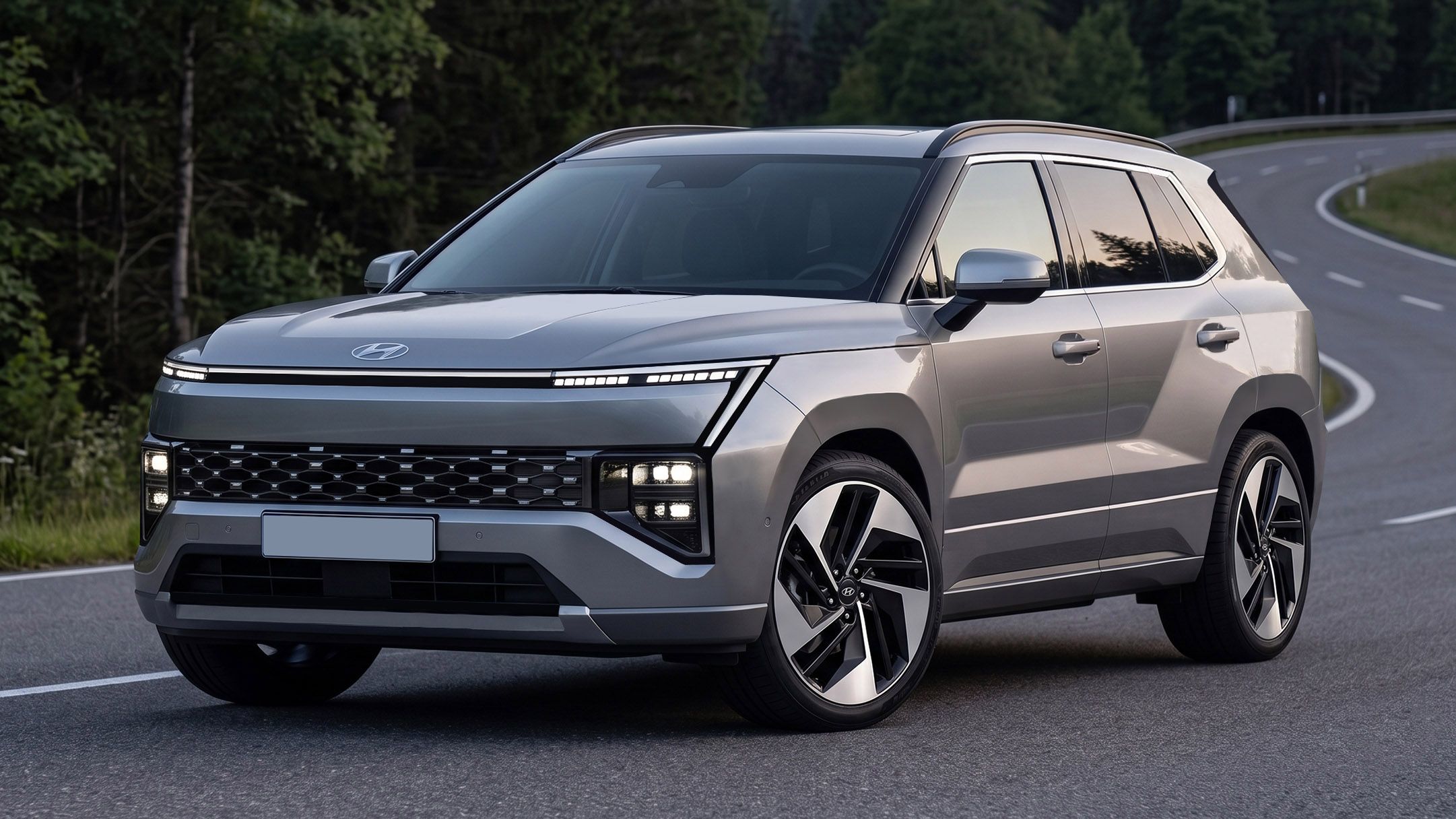 Is this our first look at the bigger 2027 Hyundai Tucson?