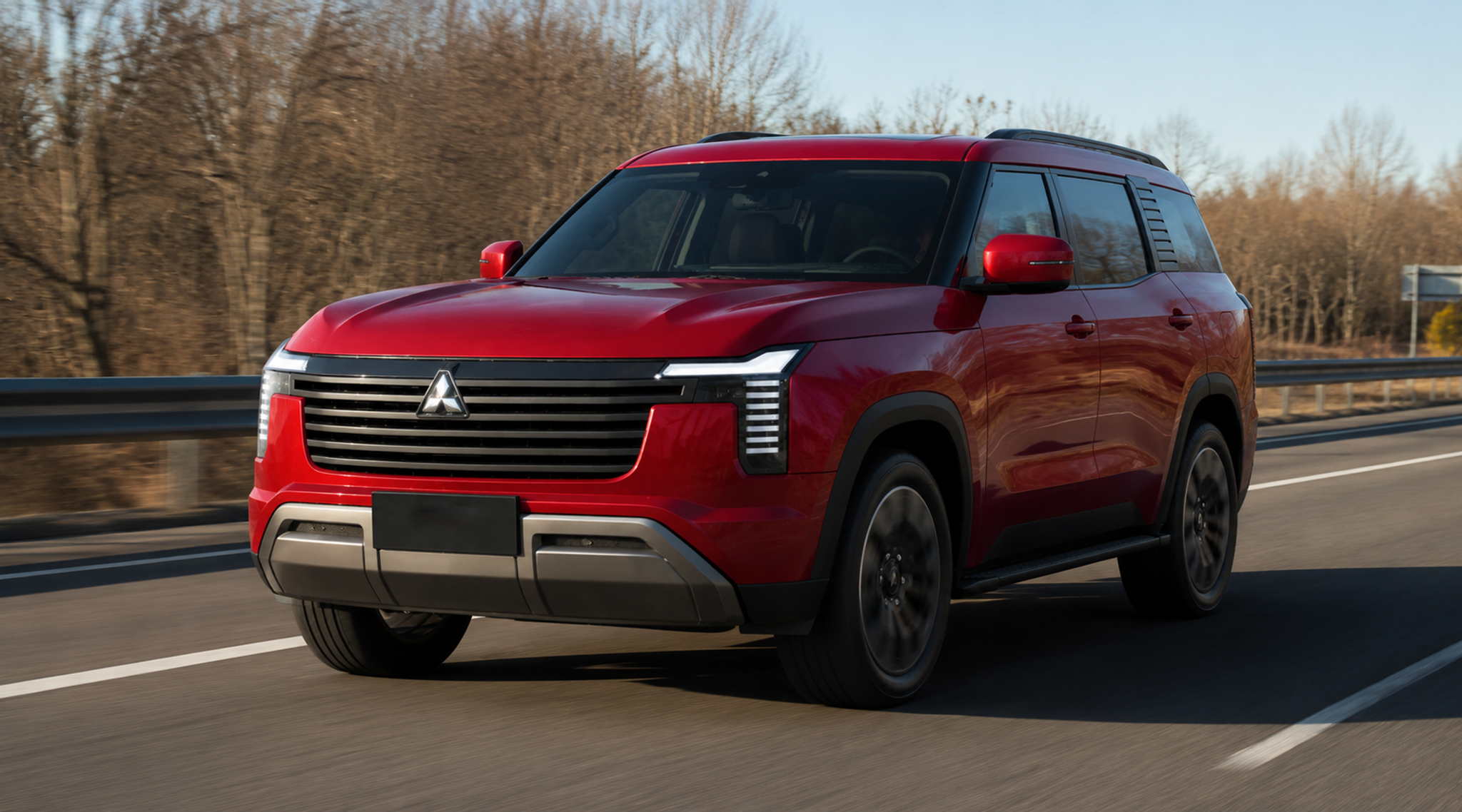 2026 Mitsubishi Pajero Spy Shot AI Render
