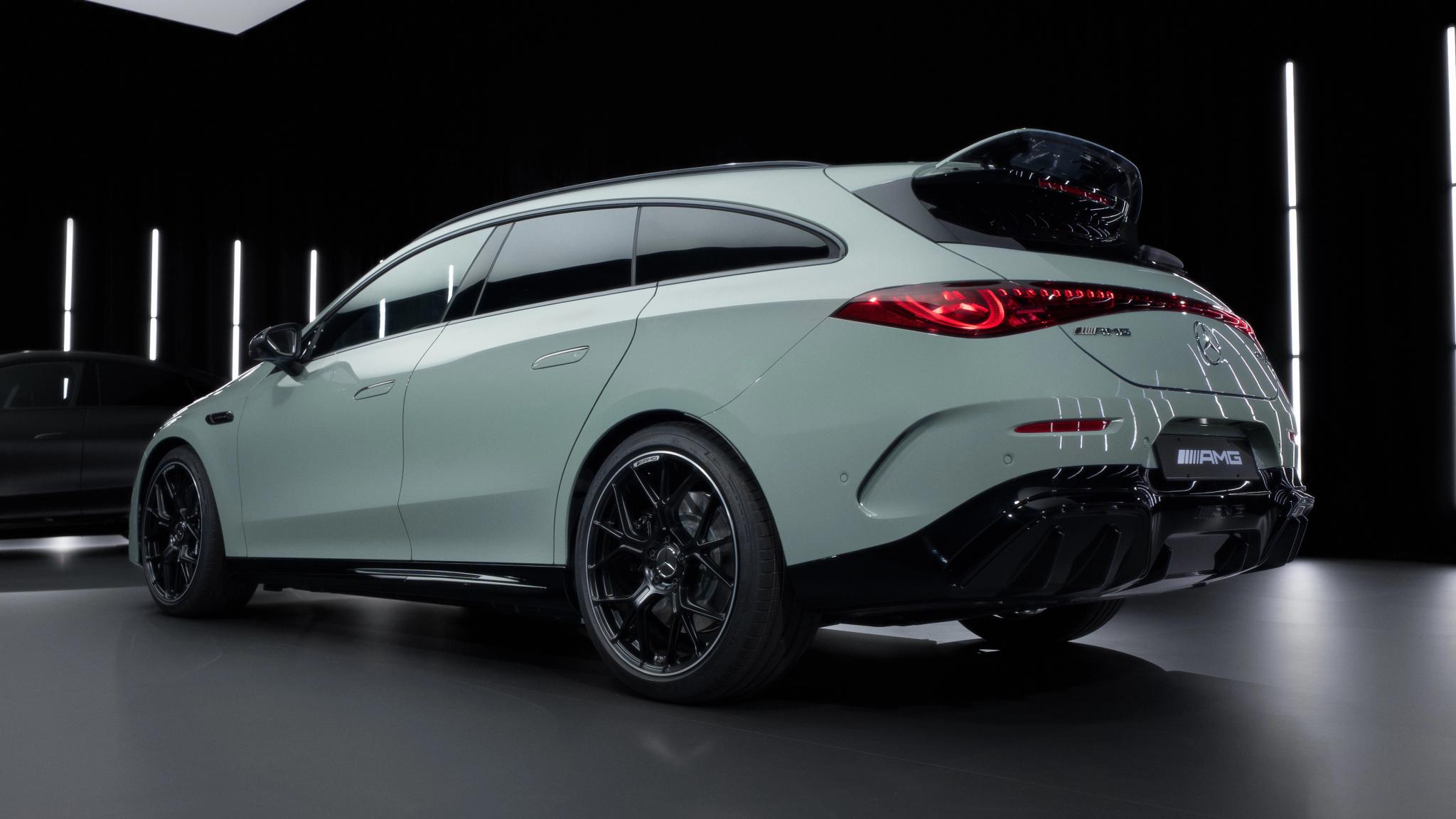 2026 Mercedes-AMG CLA 45 4MATIC+ electric performance shooting brake