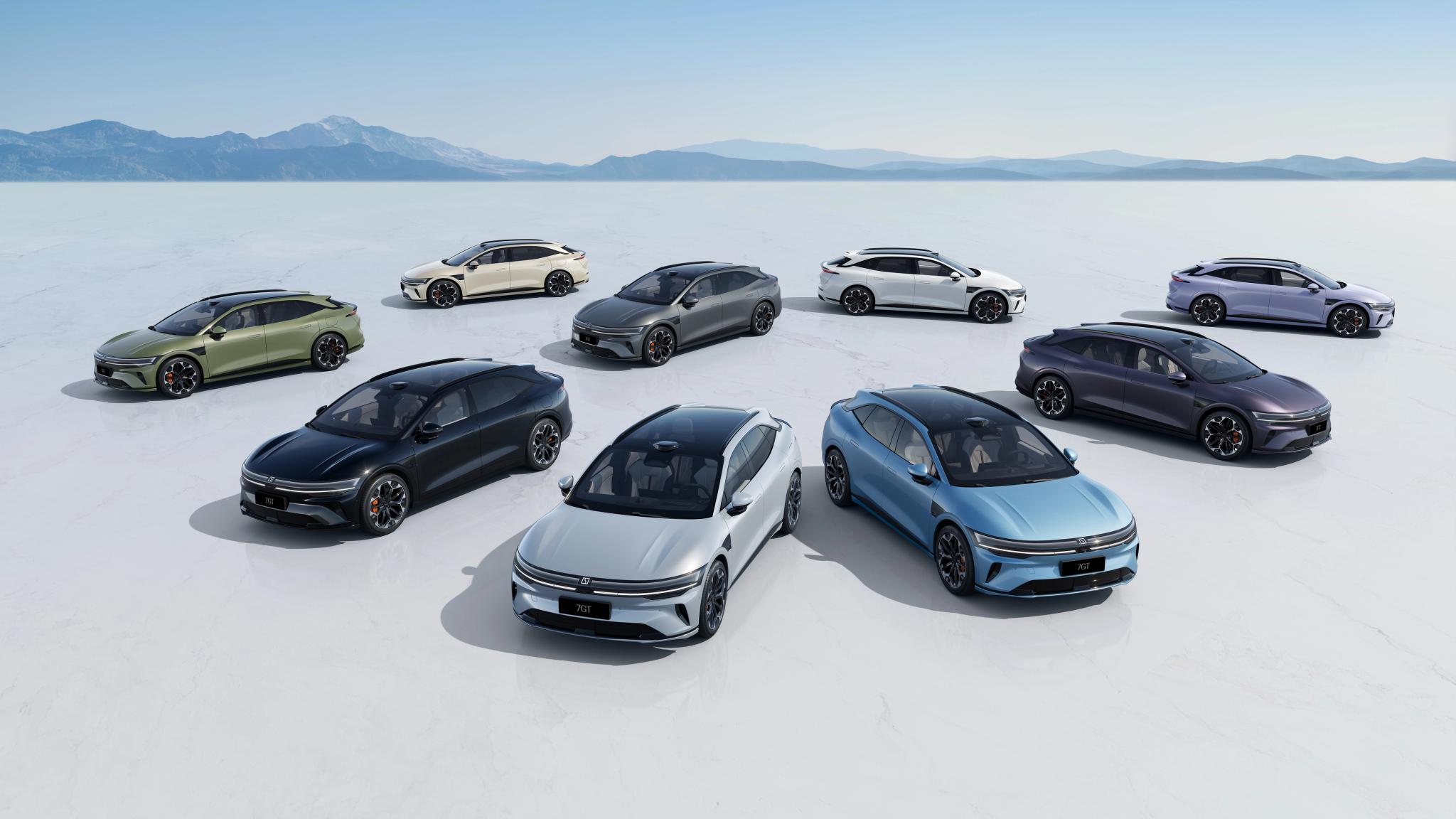 Zeekr 7GT electric shooting brake wagon range