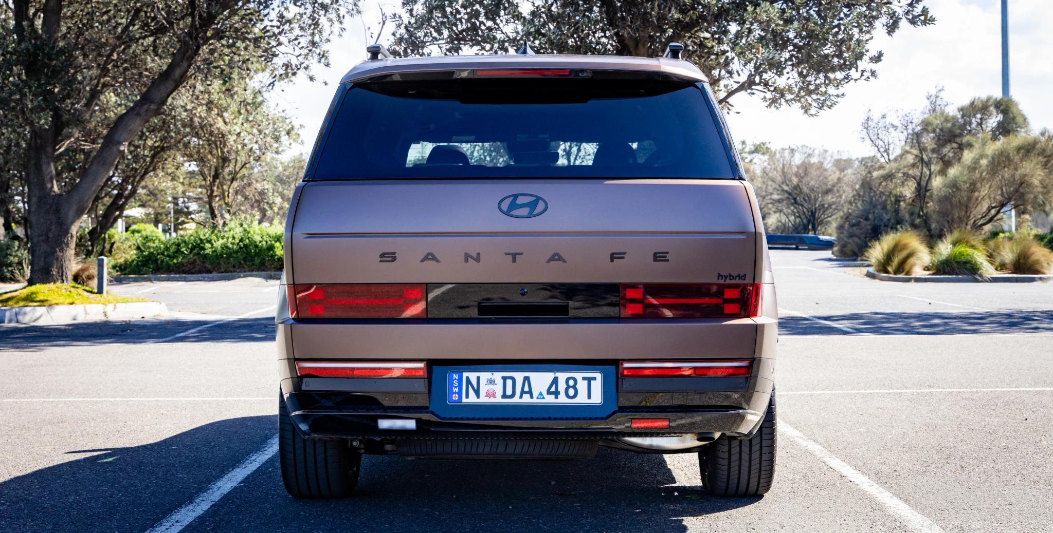 2026 Hyundai Santa Fe Hybrid rear