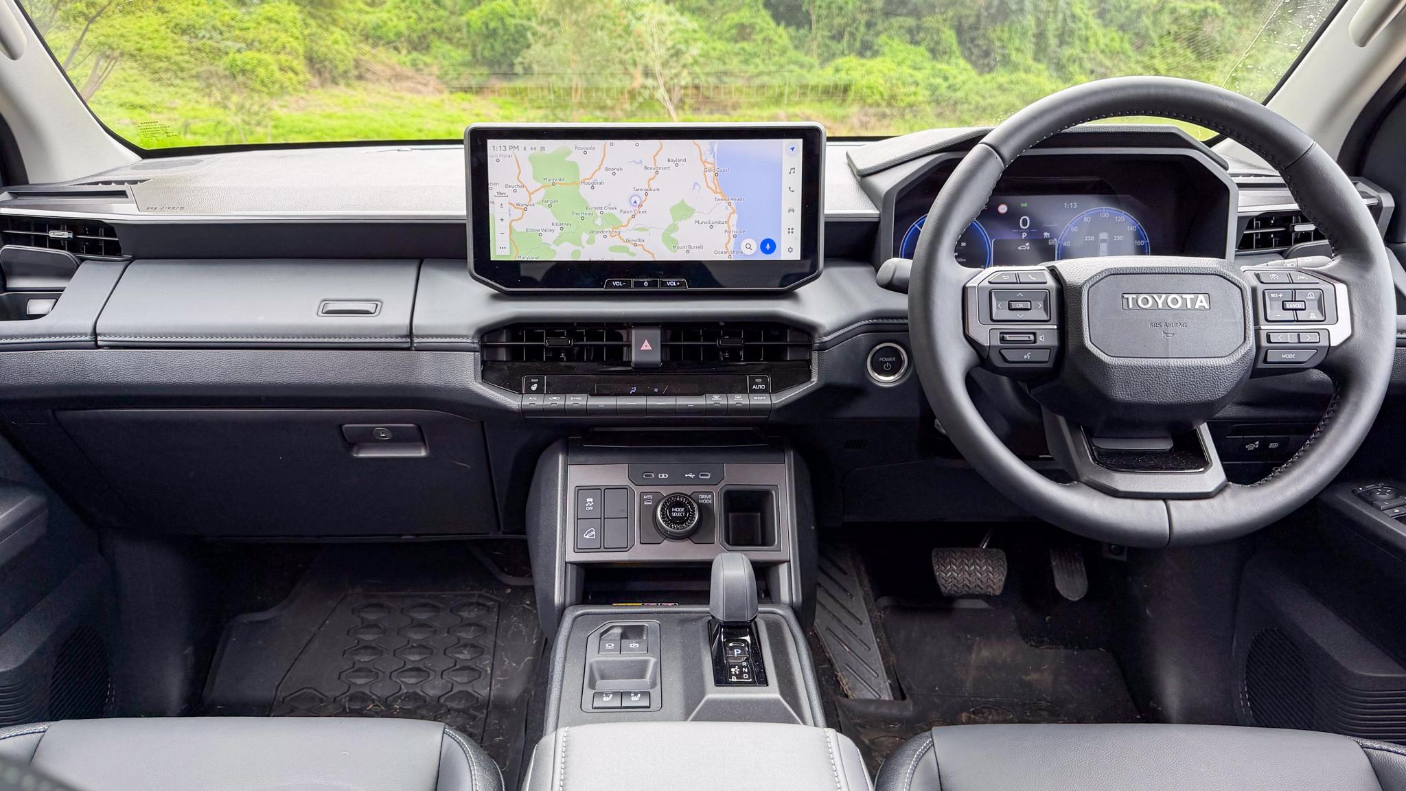 2026 Toyota HiLux BEV interior dashboard
