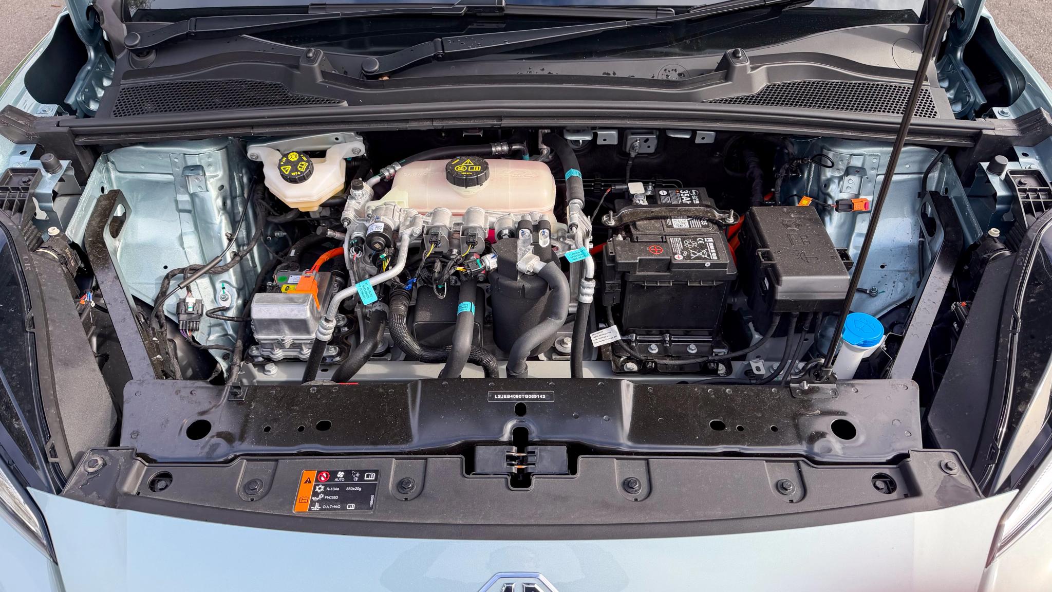 2026 MG4 EV Urban under bonnet