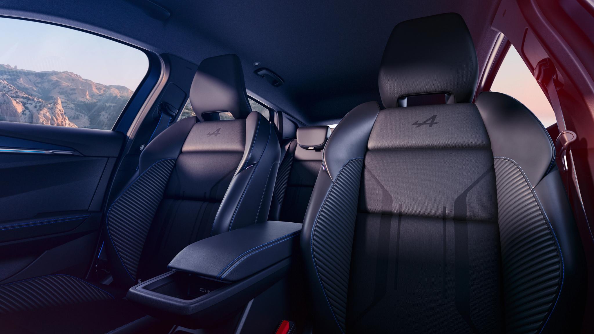 2027 Renault Megane E-Tech front seats