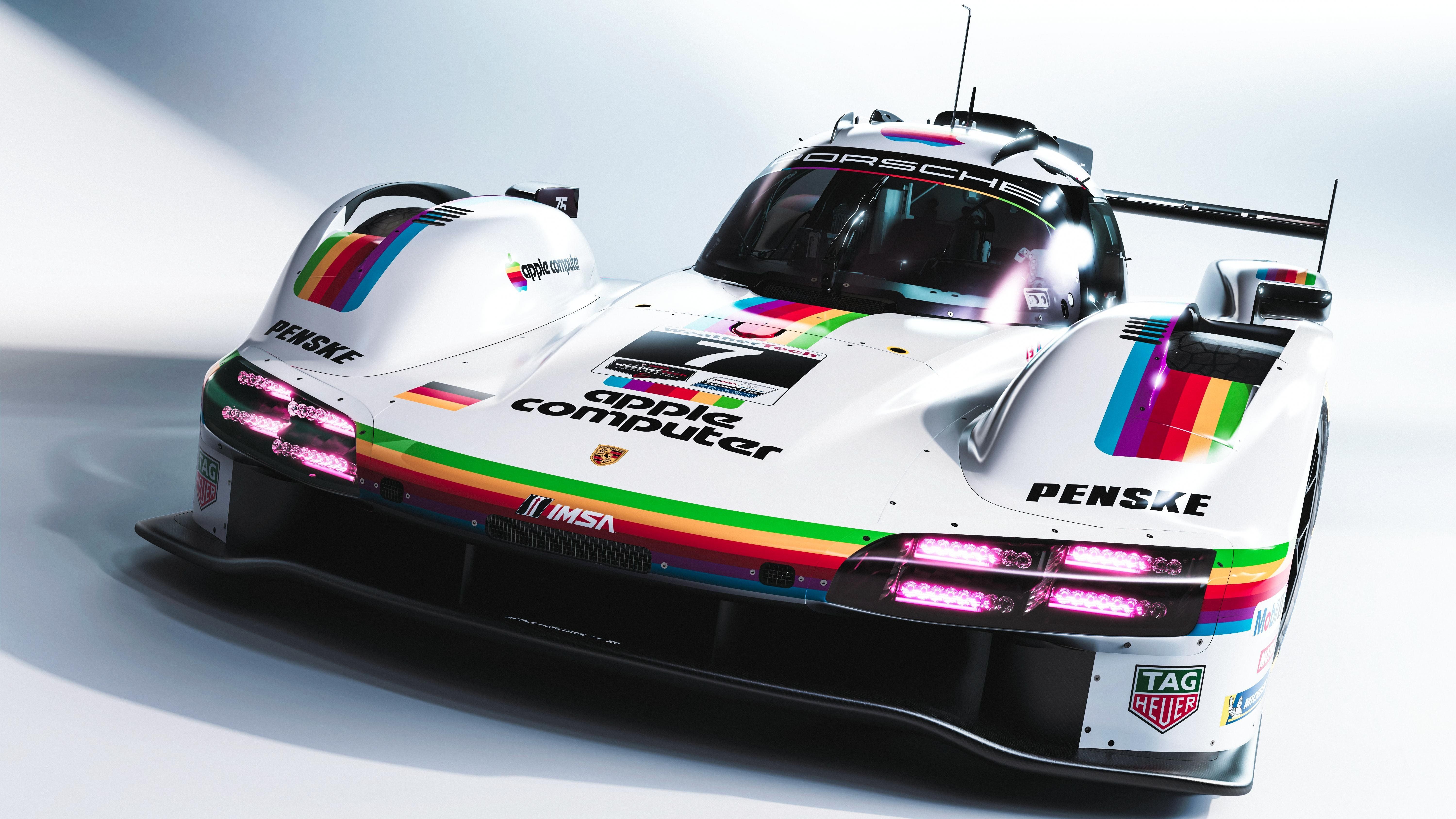 Porsche revives 1980 Apple Computer livery for Laguna Seca IMSA round