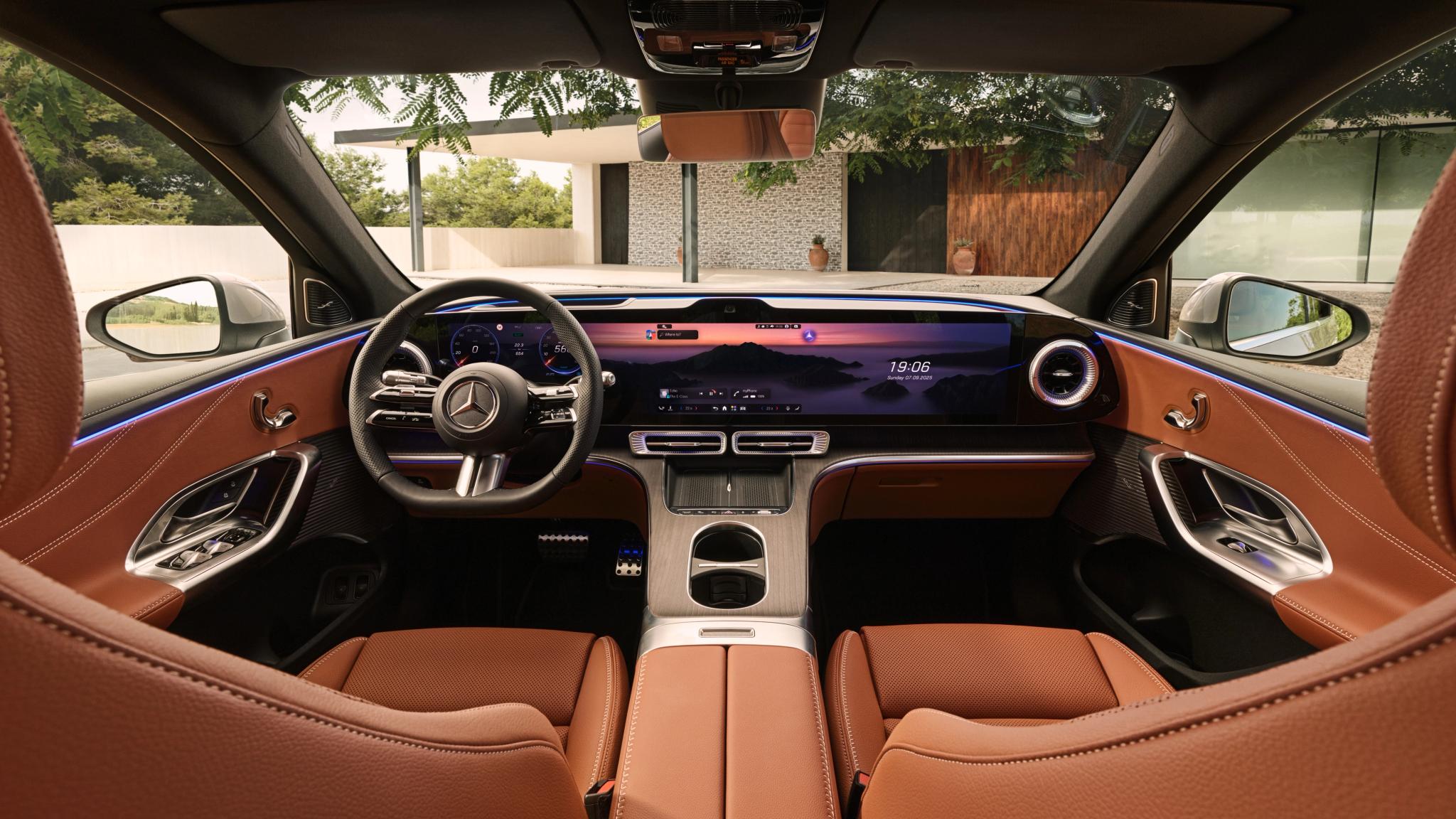 2026 Mercedes-Benz GLC 400 electric SUV interior