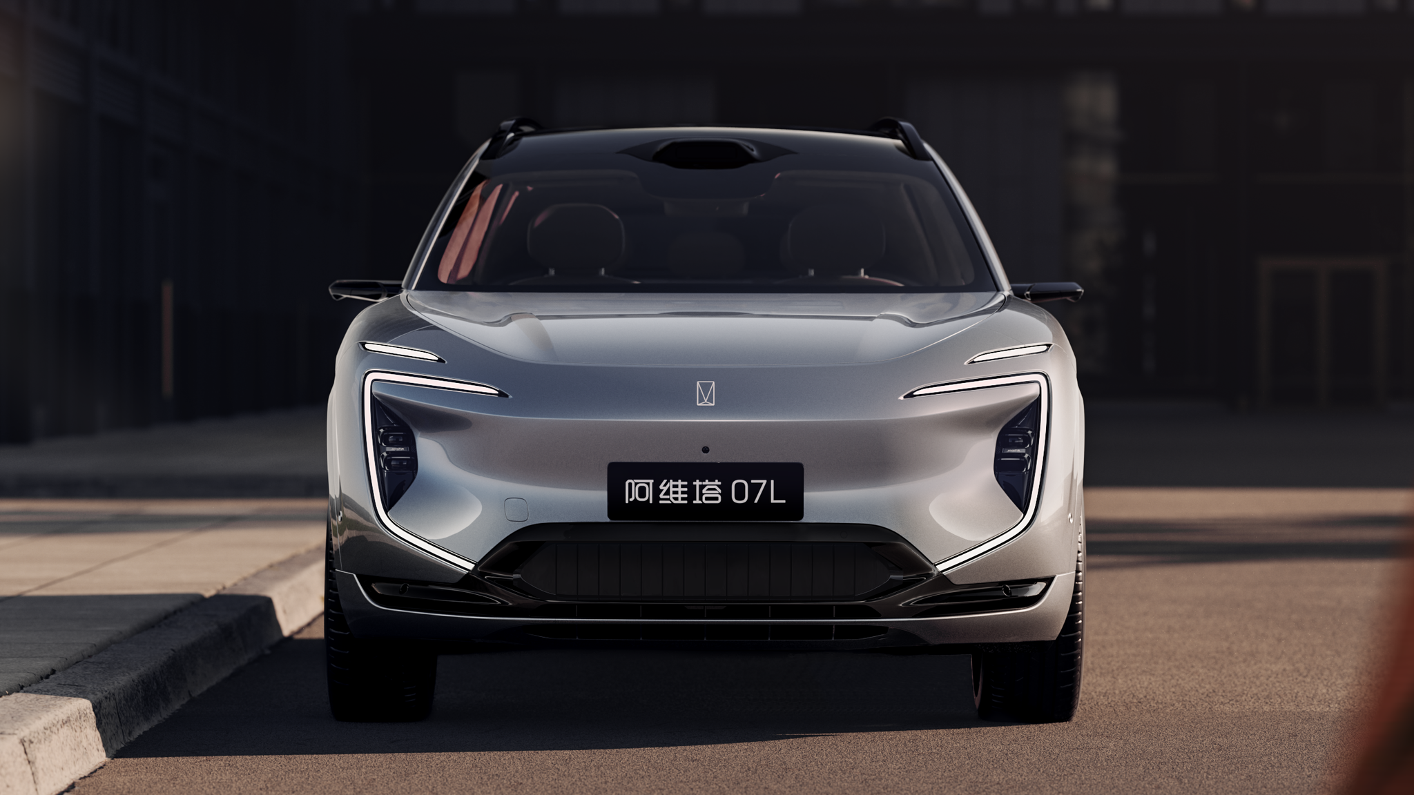 Avatr 07L large electric SUV front