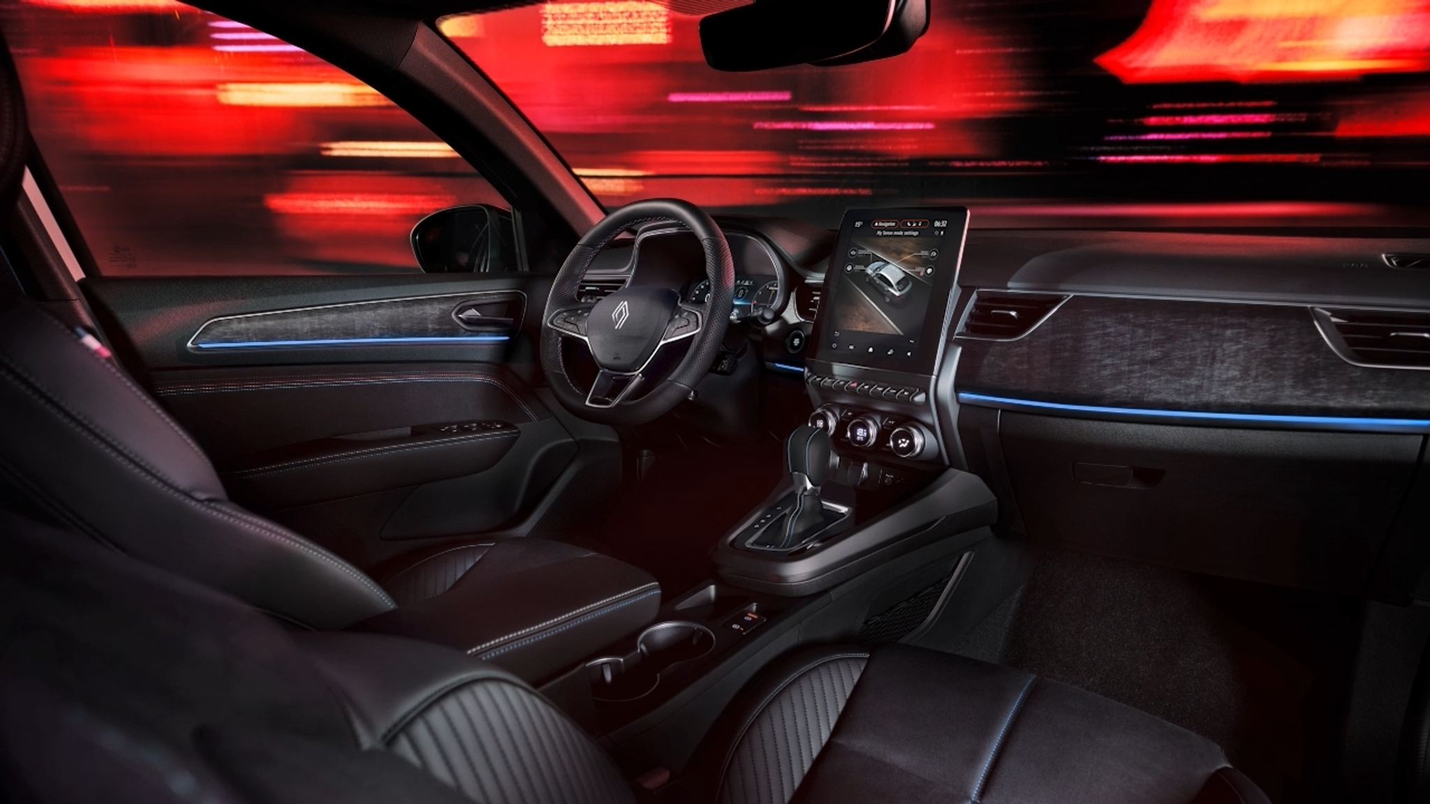 2026 Renault Arkana Hybrid small SUV Interior