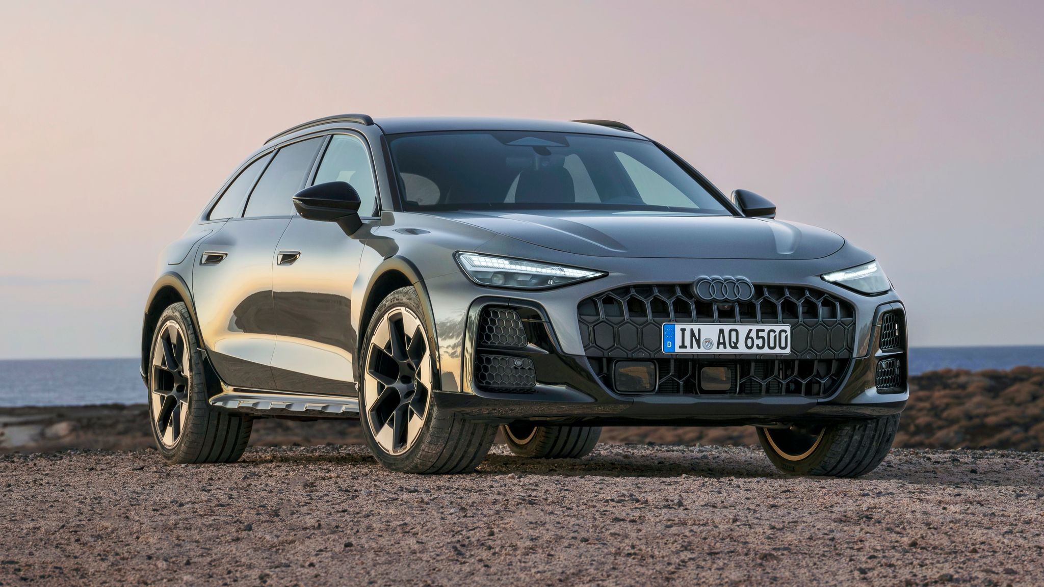 2027 Audi A6 allroad wagon front three quarter