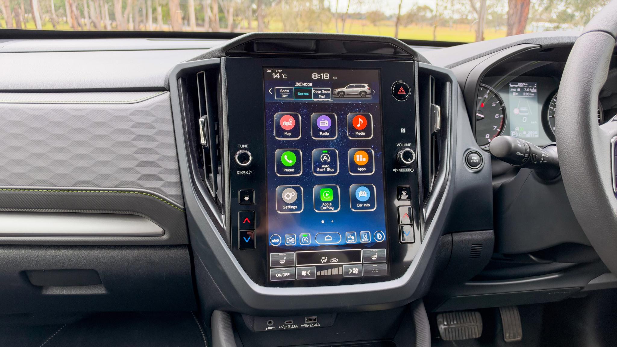 2026 Subaru Forester front screen