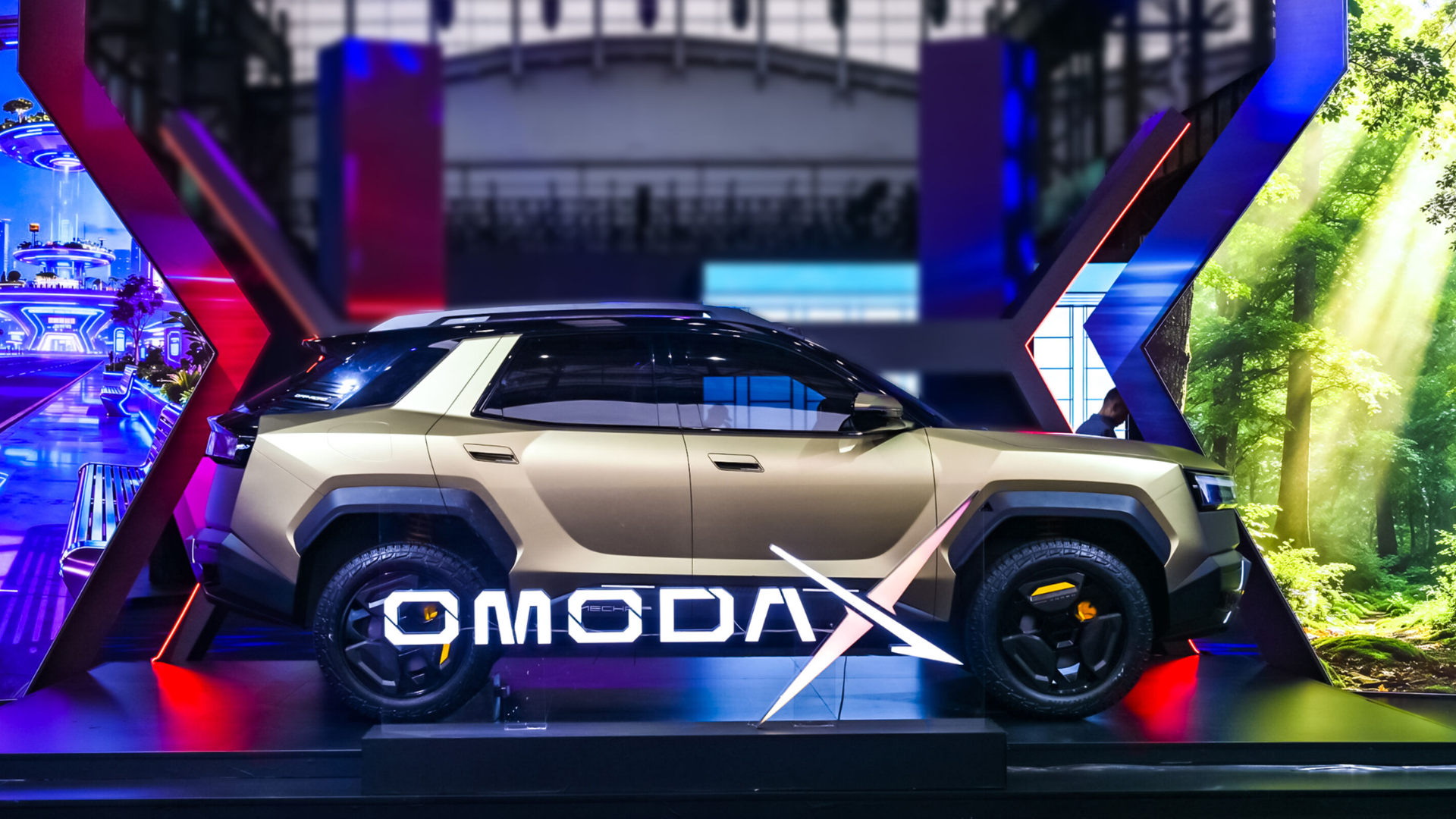 Omoda X revealed with thermal night vision and electric or plug-in hybrid power