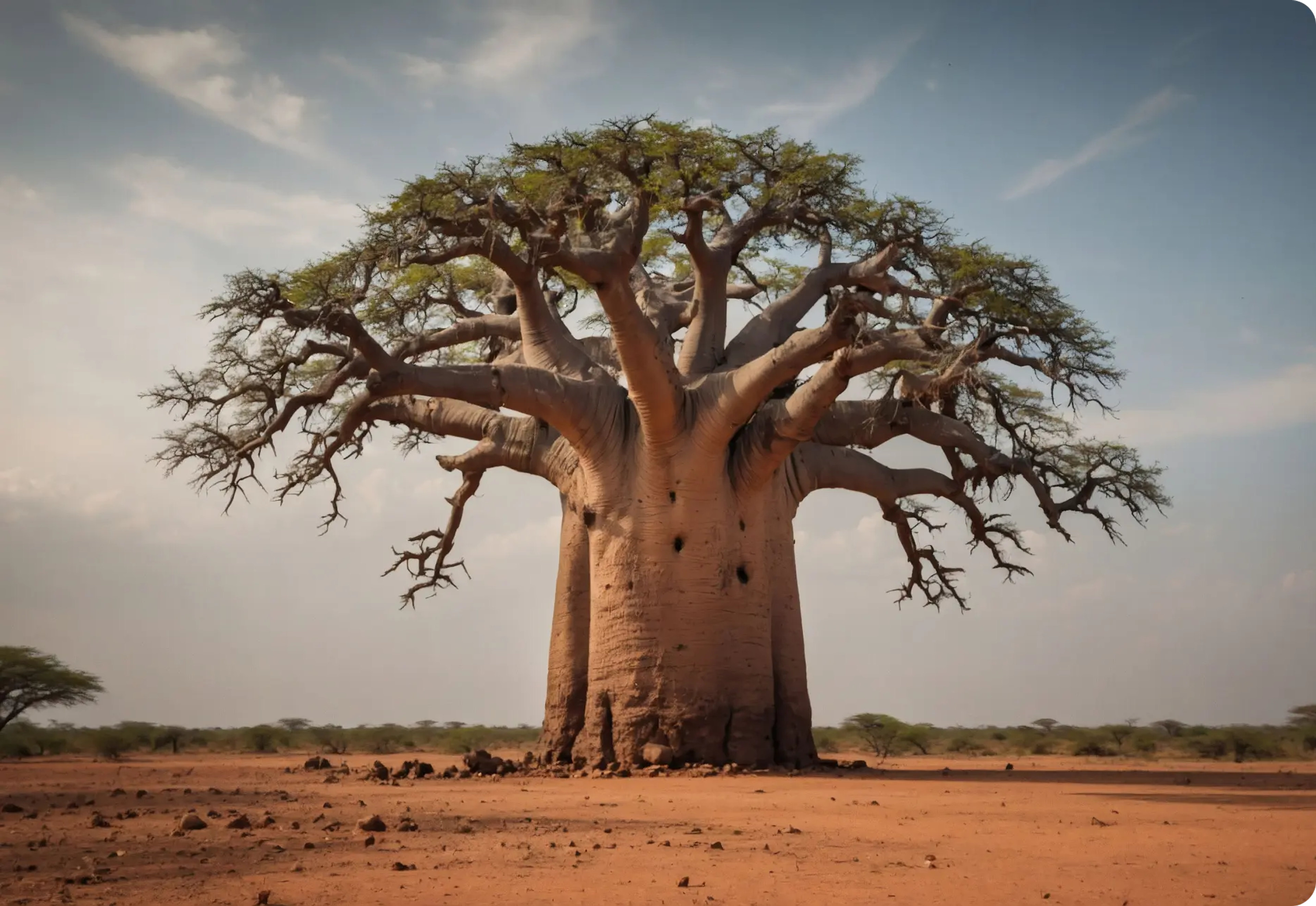 Individual Baobab Tree