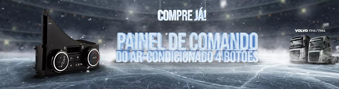 Painel de comando banner