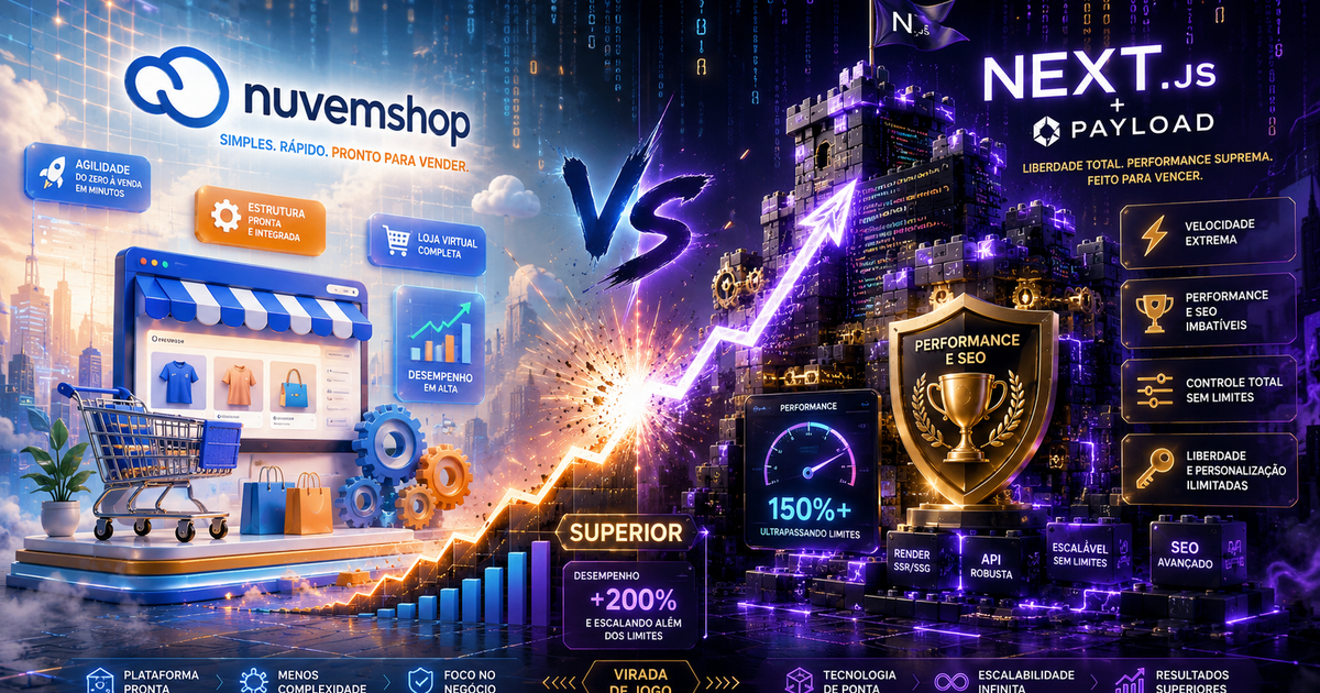 Nuvemshop vs Next.JS