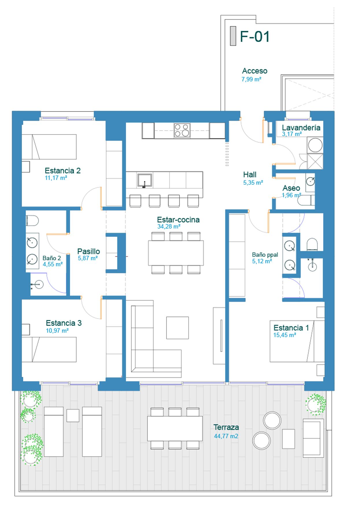 Plano de la vivienda · Vivienda 31