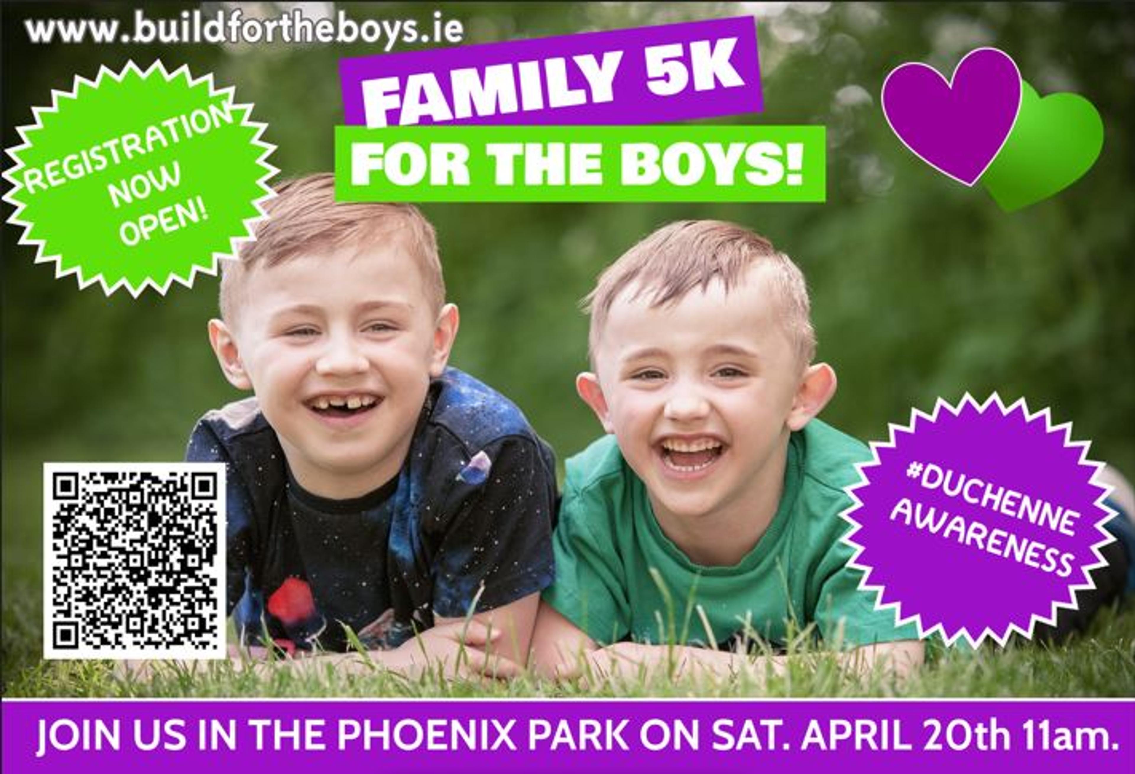 Featured Event - Family 5K For the Boys