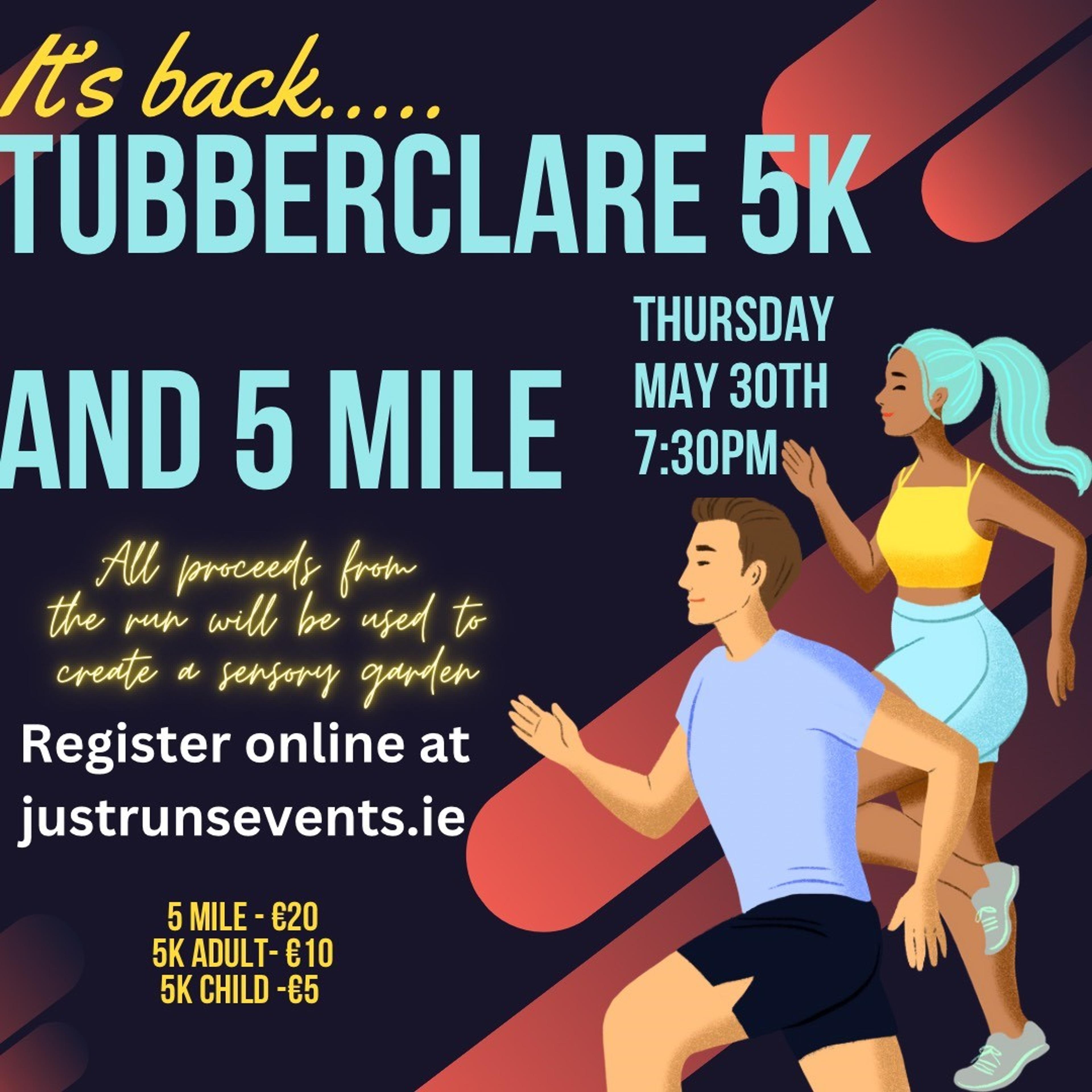 Featured Event - Tubberclare 5K and 5 Mile