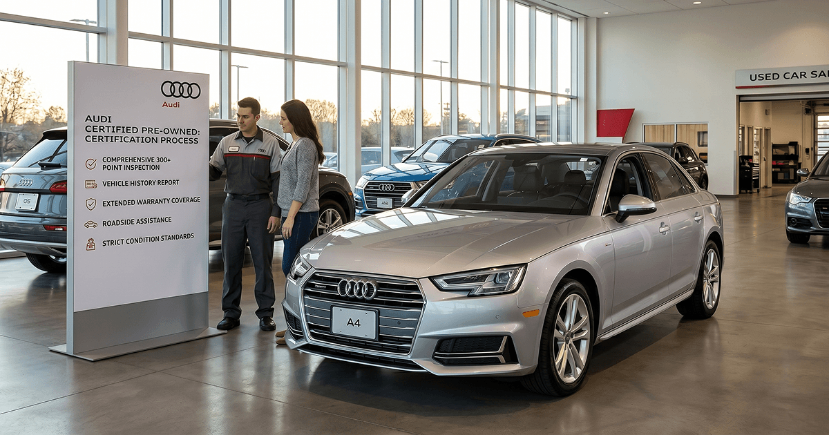 Audi Certified pre owned inspection