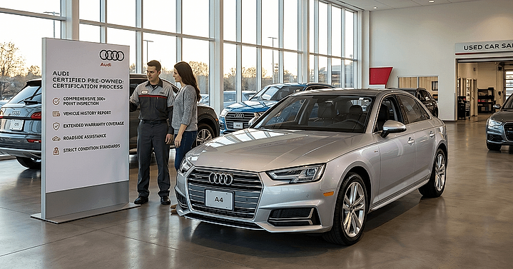 Audi Certified Pre Owned Inspection What Gets Checked Before Certification