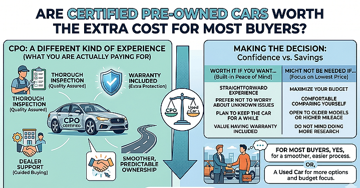 Are Certified Pre Owned Cars Worth the Extra Cost for Most Buyers