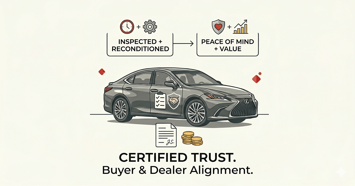 CPO building trust between buyer and dealer
