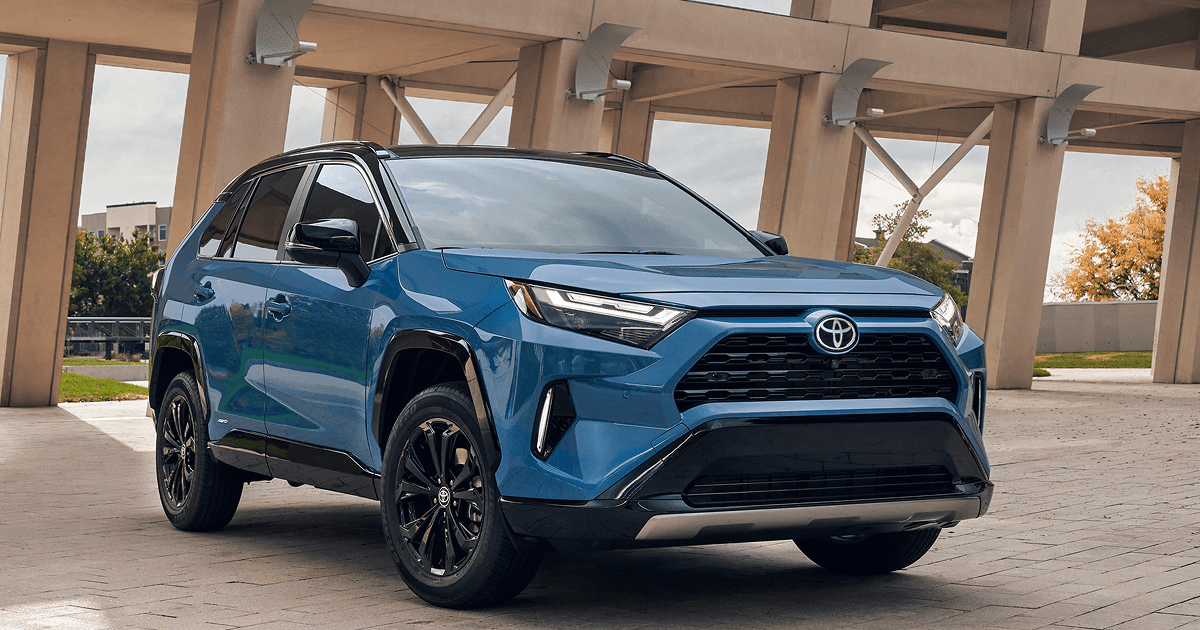 2025 RAV4 Hybrid parked