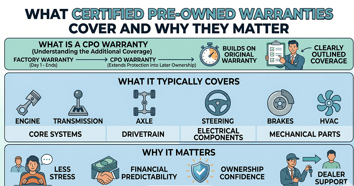 Certified pre owned warranties