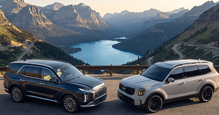 Hyundai Palisade vs Kia Telluride: Which 3 Row SUV Is Better?