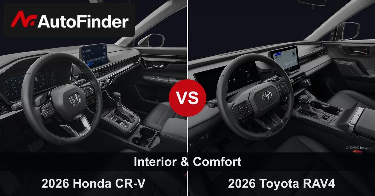 Honda CR-V cabin interior comfort and ergonomics