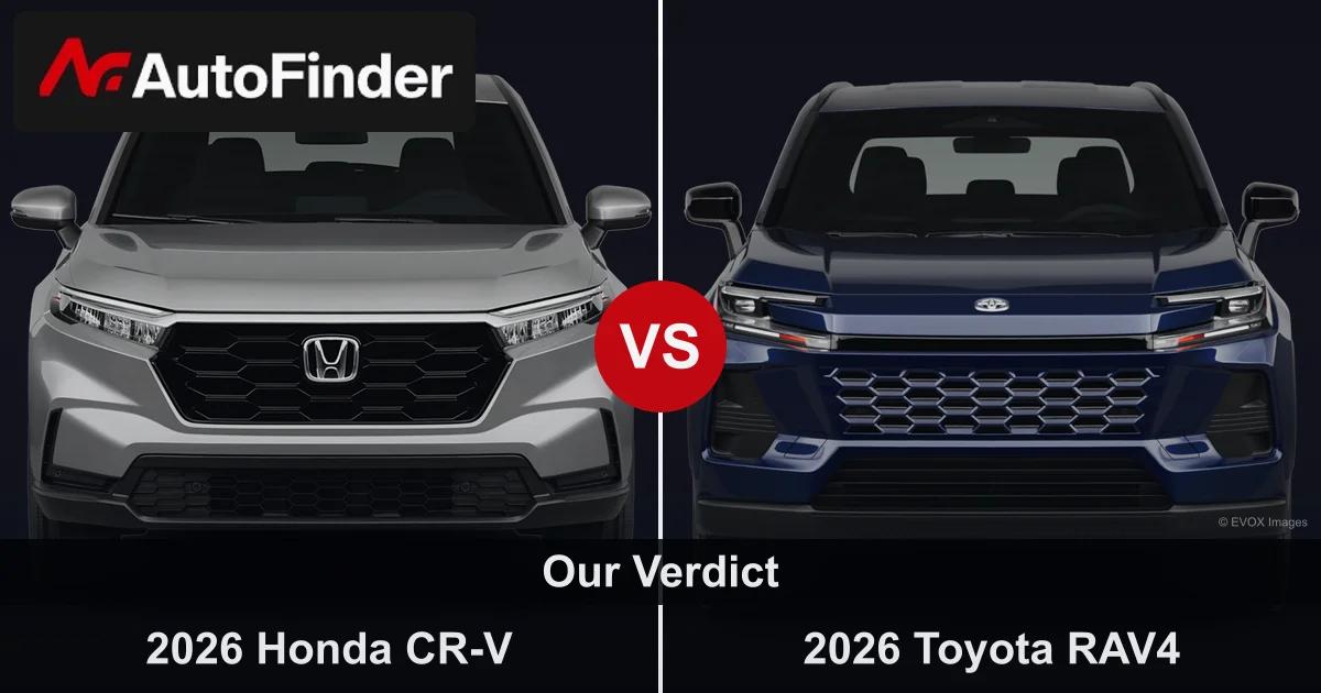 2026 Honda CR-V and Toyota RAV4 head-on final verdict
