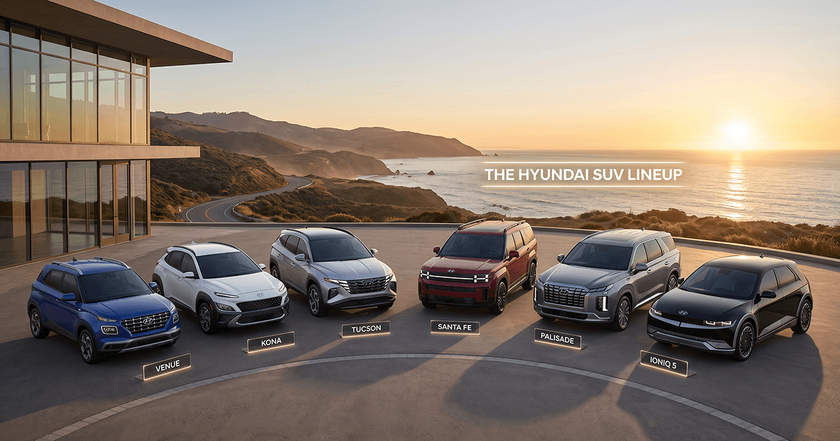 Hyundai SUV Lineups