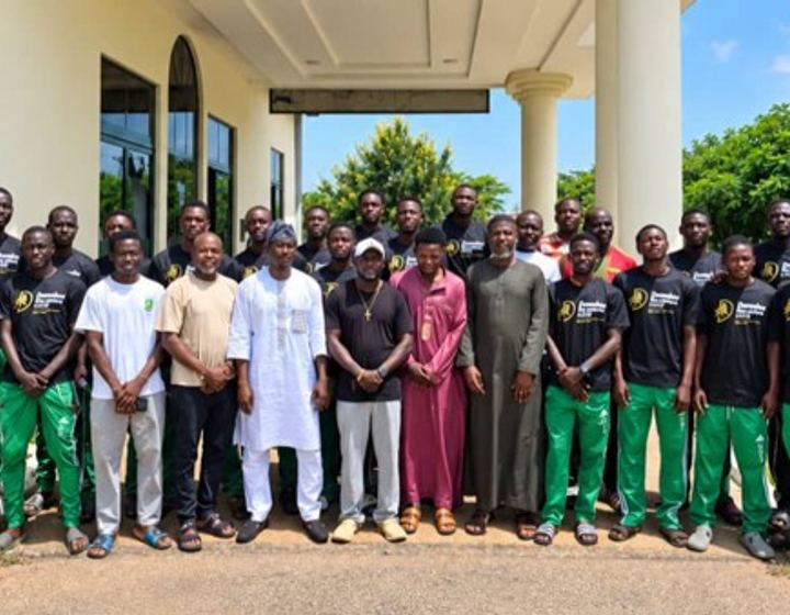 A group of University for Development Studies students