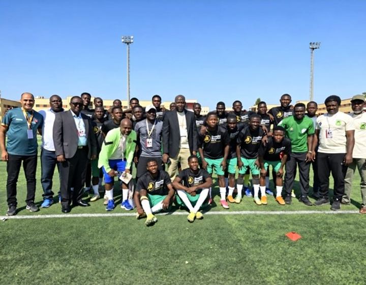 Students and staff gathered at a University for Development Studies campus