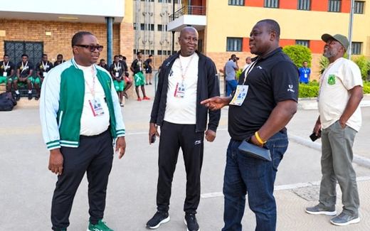 University staff and officials at a University for Development Studies event