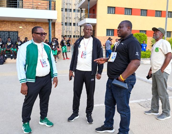 University staff and officials at a University for Development Studies event