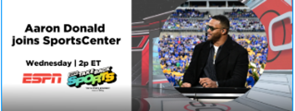 Cover Image for Aaron Donald Joins ESPN Youth Sports Week