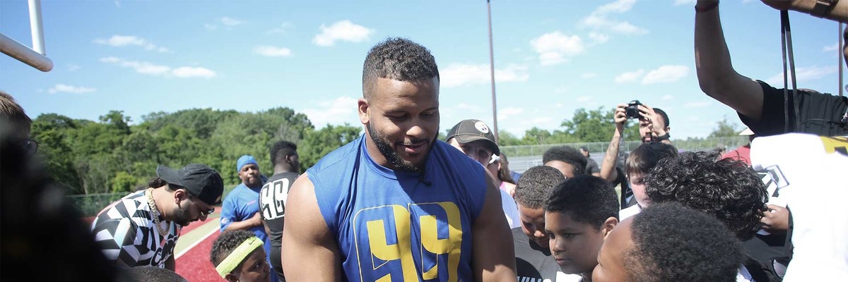 Aaron Donald Top 50 Camp