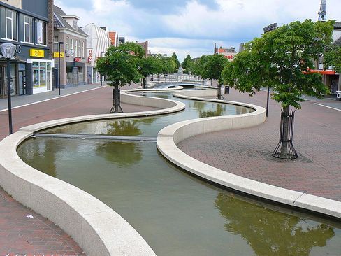 Waterkunstwerk "De Cascade" | Hoogeveen