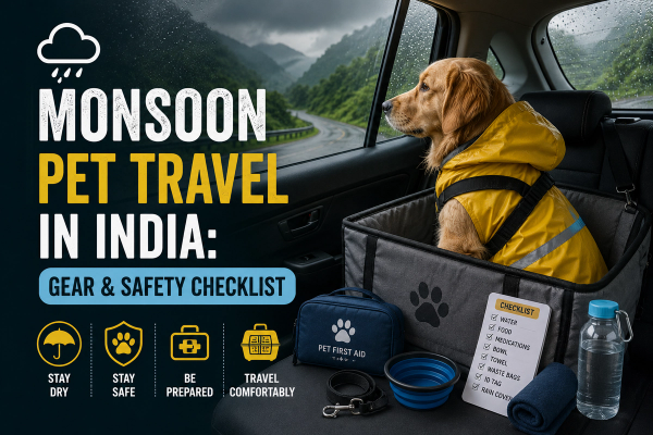Monsoon Pet Travel in India: Gear & Safety Checklist by Priya Deshmukh on AllBlogs