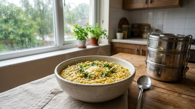 Can Khichdi Stay Outside in Monsoon? Tiffin and Leftover Safety Rules by Arjun Mehra on AllBlogs Can Khichdi Stay Outside in Monsoon? Tiffin and Leftover Safety Rules by Arjun Mehra on AllBlogs