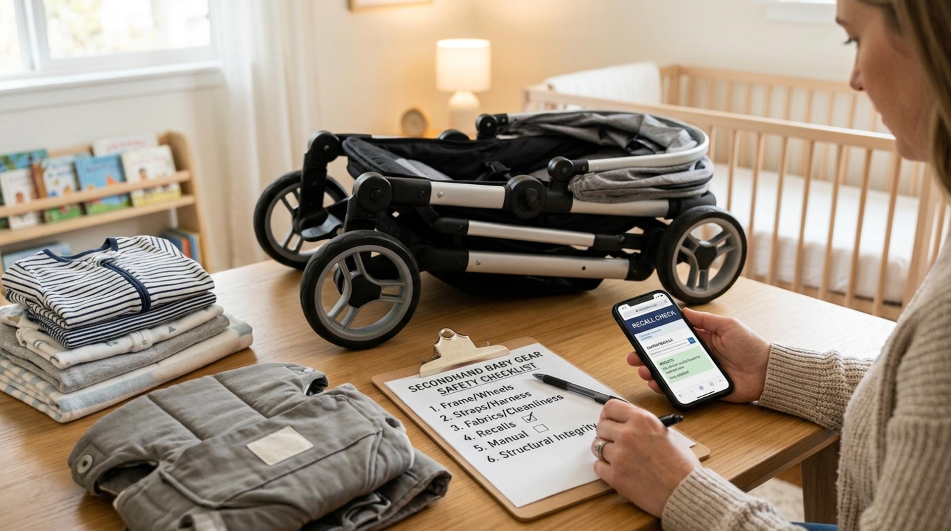 Second-Hand Baby Gear Safety Checklist: What to Buy Used and Skip by Rhea Menon