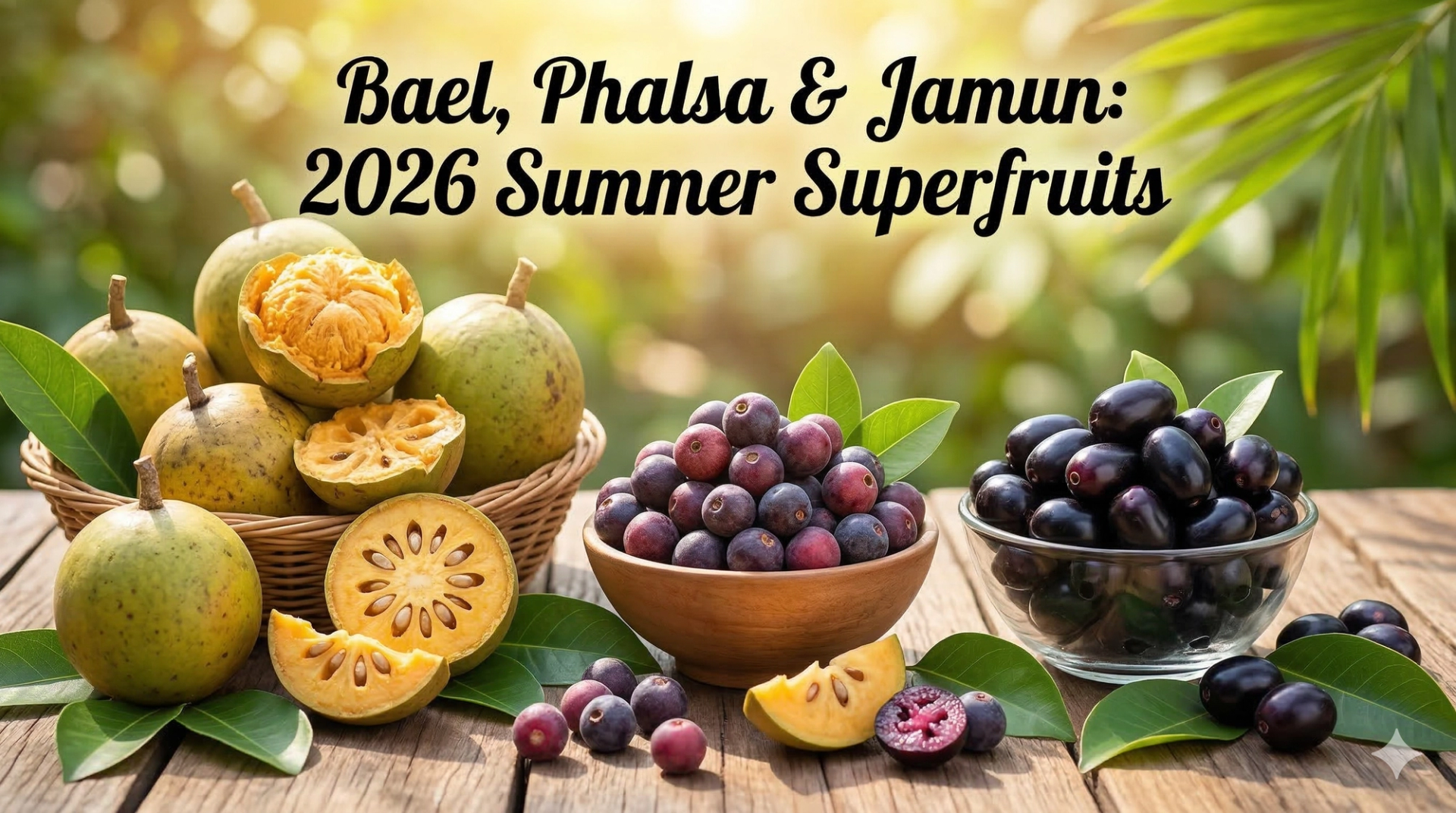 Bael, Phalsa & Jamun: 2026 Summer Superfruits by Hetvi Patel